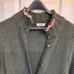 Moschino Cheap and Chic long cardigan sweater